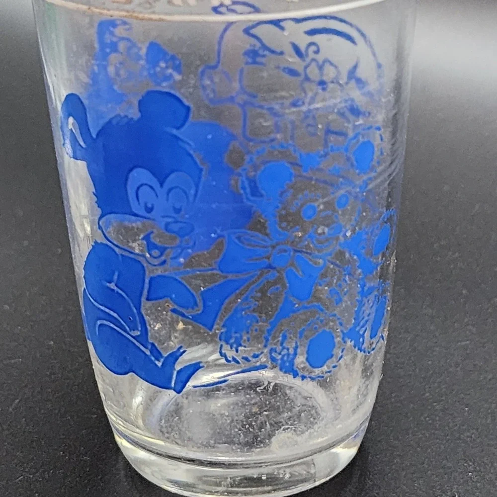 VTG Cats Kittens, Bunnies Rabbits, Bear & Pigs‎ Swanky Swig Juice Glasses